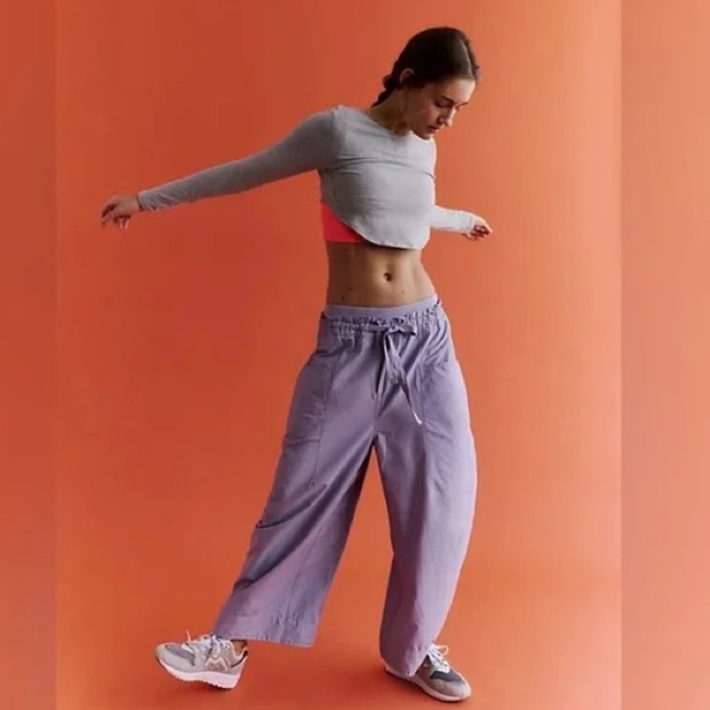 Free People Fresh Start Barrel Pants